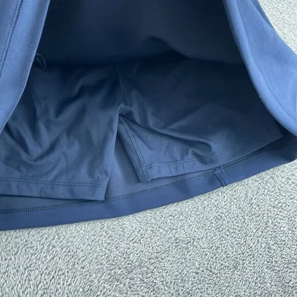 Mondetta High Rise Walking Skort Tencel Blend Navy Blue Womens NWT 5207 - Picture 6 of 10